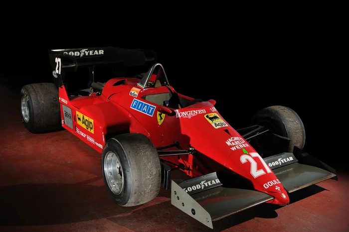 Ferrari 126 C4 F1 Race Car - Ретроавтомобиль, История автомобилей, 1984, Ferrari, Формула 1, Длиннопост