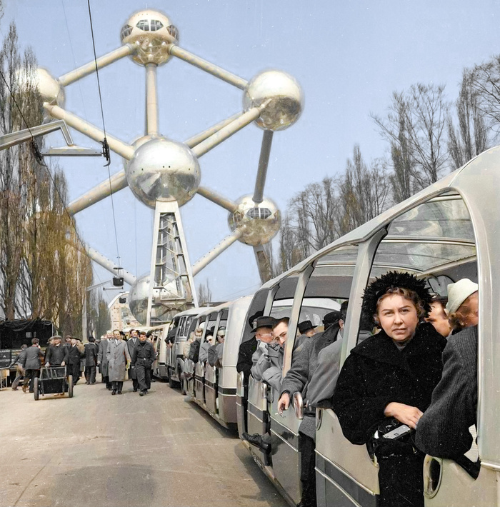 Осколки истории : Интересные и редкие ретро-фотографии Европы. 20 раскрашенных фотографий ХХ века. Часть IV Историческое фото, Старое фото, Фотография, Колоризация, Европа, Франция, Испания, Польша, Бельгия, Италия, Венгрия, 20 век, Длиннопост