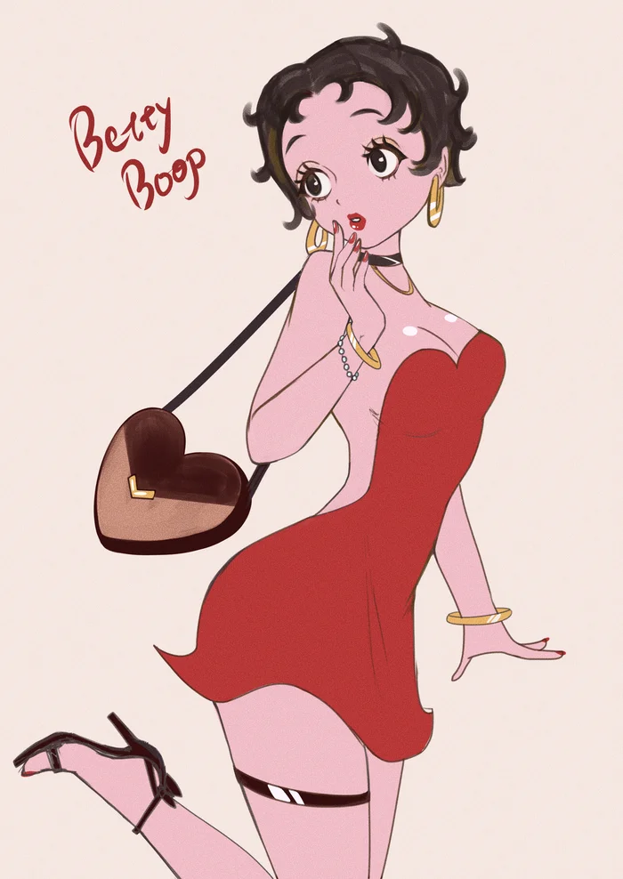 Бетти Буп - фан-редизайн - Betty Boop, Арт