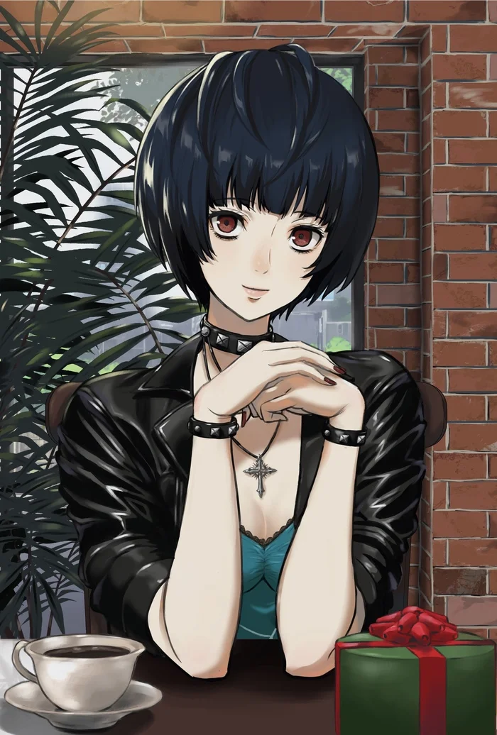 Takemi - Art, Anime, Anime art, Persona, Persona 5, Takemi Tae, Game art, Games, Longpost