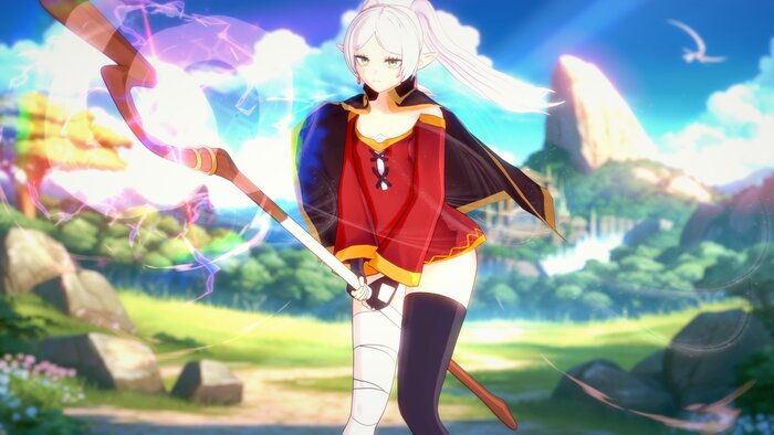 ,  , Anime Art, Frieren, Sousou no Frieren, Megumin, Konosuba, 