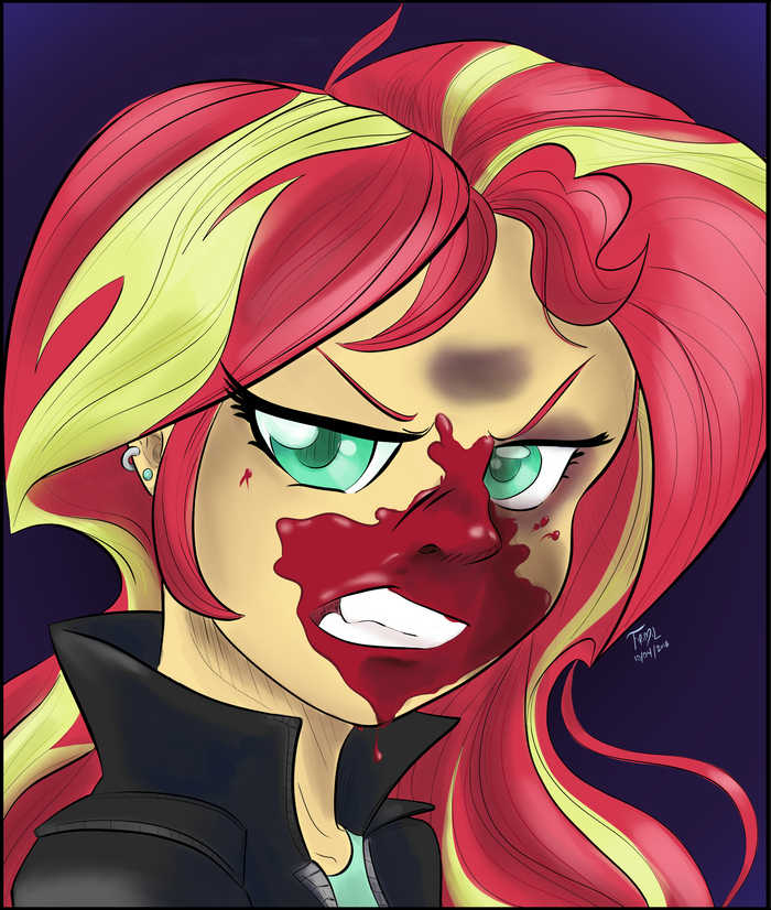 Anon-a-Miss       My Little Pony, Semi-grimdark, Sunset Shimmer, , Equestria Girls, 