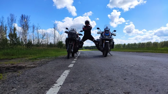 Motorcycle trip 2024. Nefteyugansk-Altai-Ulaanbaatar-Vladivostok-Baikal-Nefteyugansk. Part 1 - My, Moto, Travels, Altai Republic, Honda, Honda africa twin, The mountains, Motorcyclists, Longpost