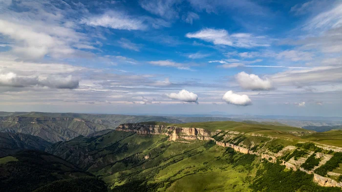 The nature of the Caucasus is beautiful - My, Landscape, Dji, Travels, Caucasus, Clouds, The rocks