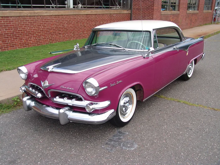 Dodge Custom Royal Lancer 2-Door Hardtop - Retro car, Car history, 1955, Dodge, Dashboard, Longpost