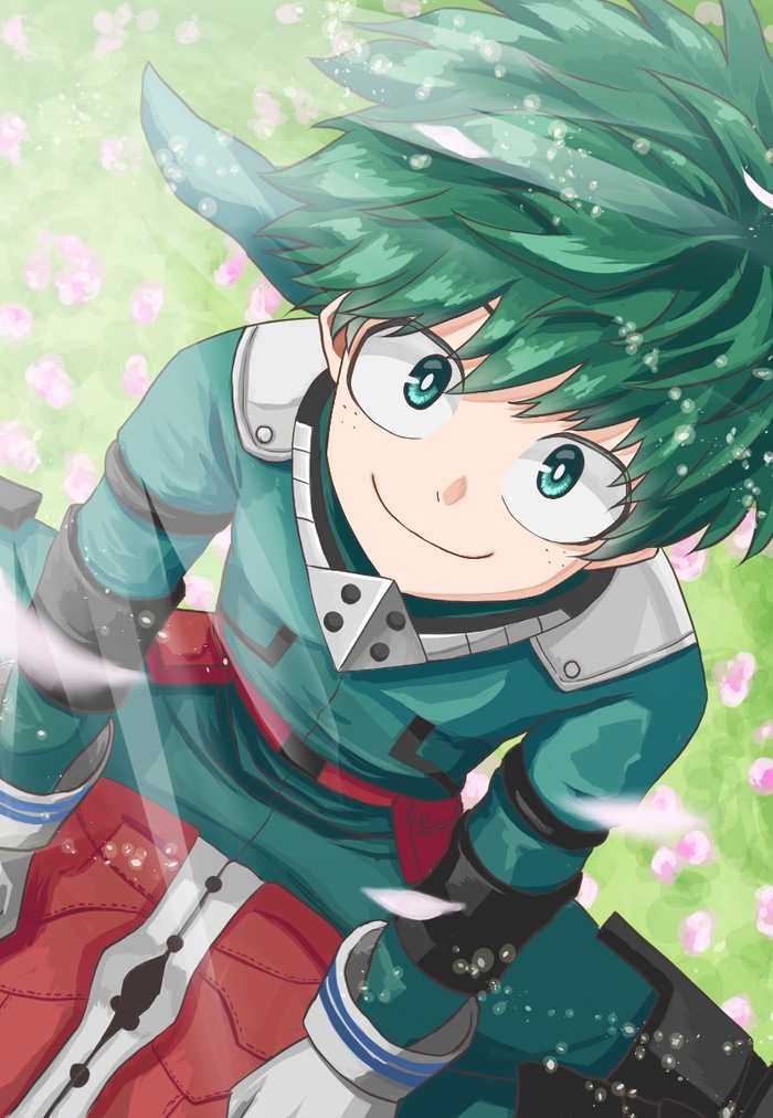   Midoriya izuku, Boku no Hero Academia, , Anime Art, 