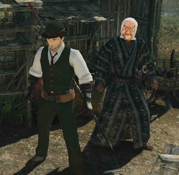 Пример трансмога, кто из этих господ мой персонаж решайте сами