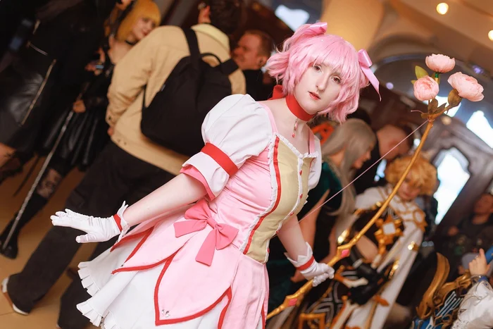 Festival and old school cosplay (I love old fandoms too much) - Cosplay, Mahou Shoujo Madoka Magica, The festival, Telegram (link), VKontakte (link), Longpost