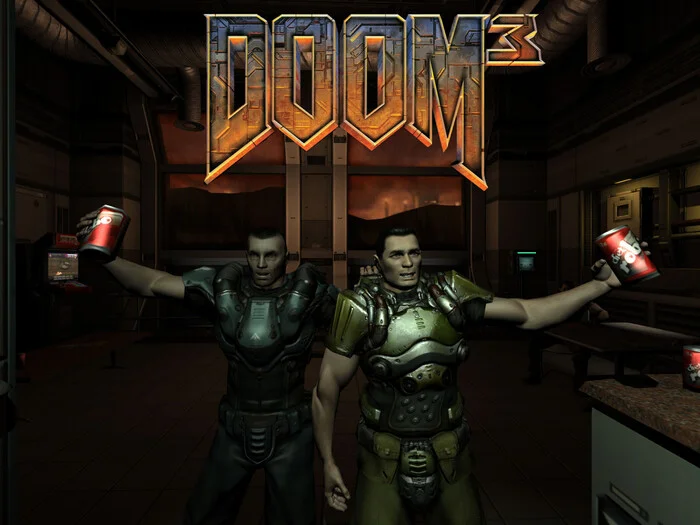 Ответ на пост «DOOM3» - Картинки, Компьютерные игры, Doom, Doom 3, 2000-е, Олдскул, Хоррор игра, Шутер, YouTube, Видео, Ответ на пост