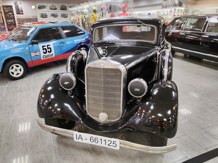 Мерседес, участвовавший в съемках "17 мнгновений..."