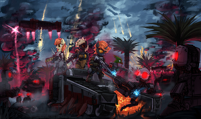  My Little Pony, Original Character, Helldivers 2,  ()