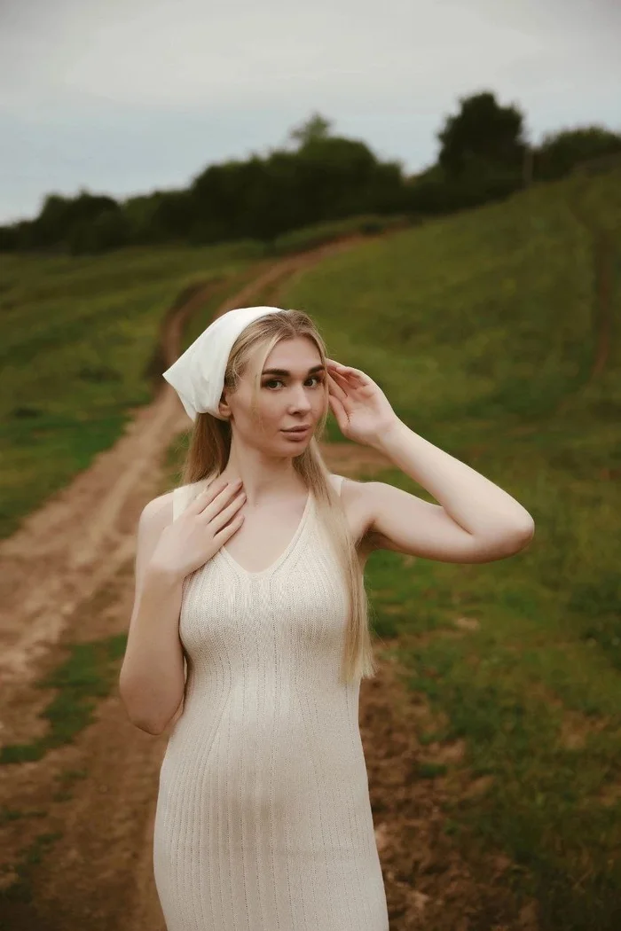 Milkmaid - beauty, Girls, The photo, Milkmaid, Summer, Field, PHOTOSESSION, Longpost