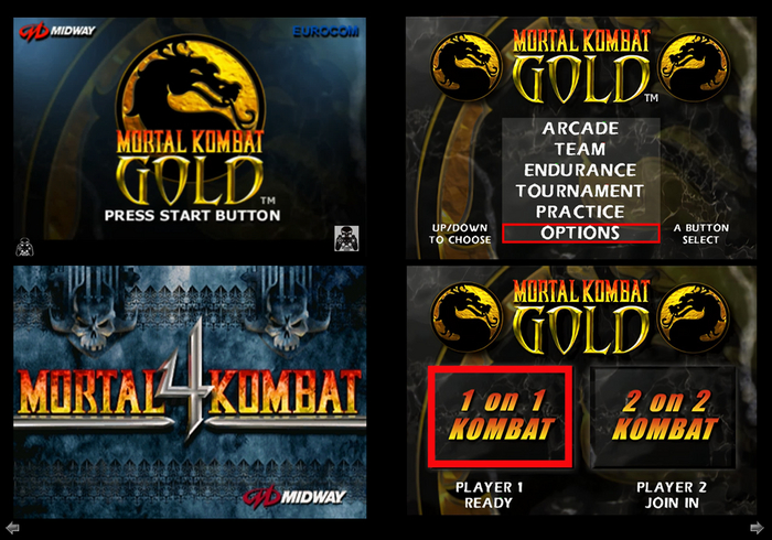 Mortal Kombat 4 - Roster ...   ...  , Mortal Kombat, , , , 