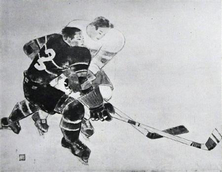 Рюджи Фуджита, 1936 год, бронза (японский хоккей!)