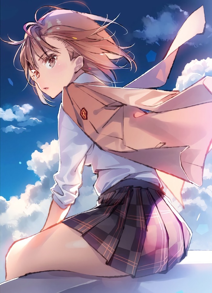  , .  , Anime Art, To Aru Majutsu no Index, To aru Kagaku no Railgun, Misaka Mikoto