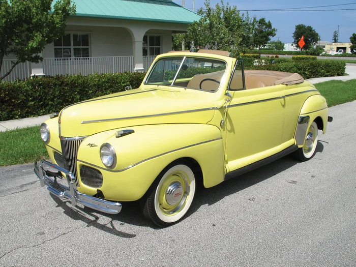 Ford Super Deluxe Convertible - Retro car, Car history, Ford, Engine, Longpost