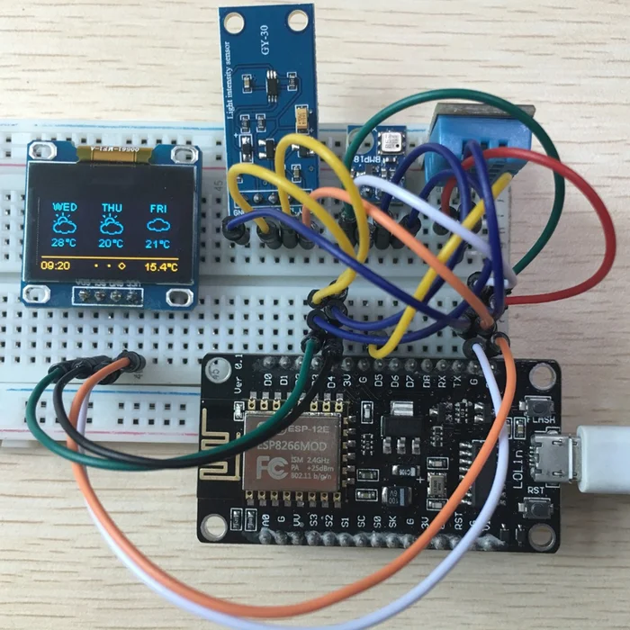 Do-it-yourself weather forecast for 3 days ahead - Arduino, Programming, Hobby, Electronics, Assembly, With your own hands, Weather station, Weather forecast, Education, Development, Weather, Skill, Products, Chinese goods, Kit, Module, Sensor, Longpost