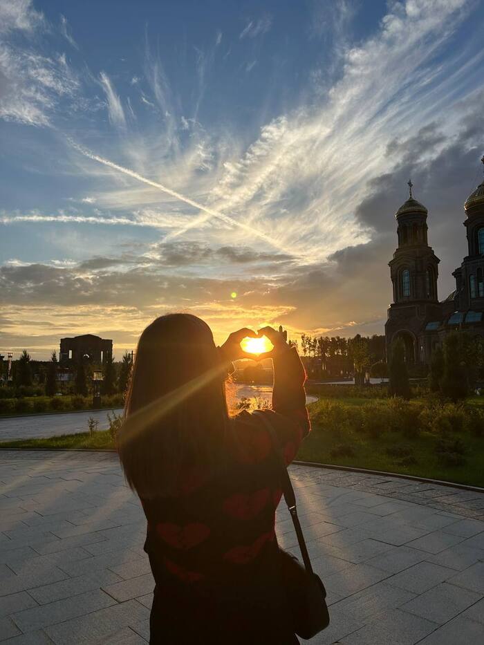 Sunset - ROC, Moscow, Architecture, Longpost