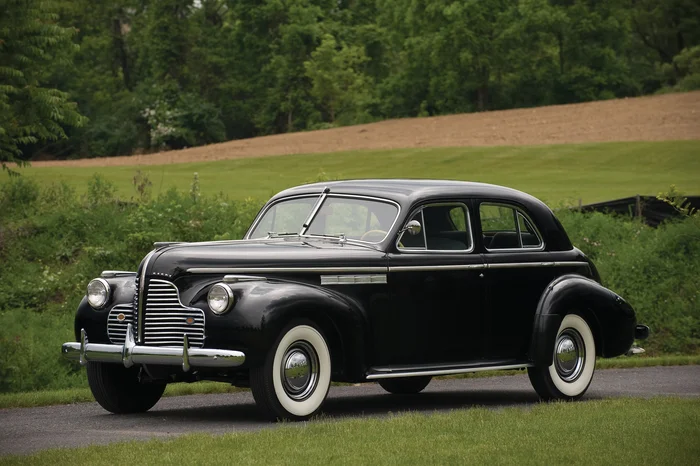 Buick Roadmaster Sedan - Retro car, Car history, Buick, 1940