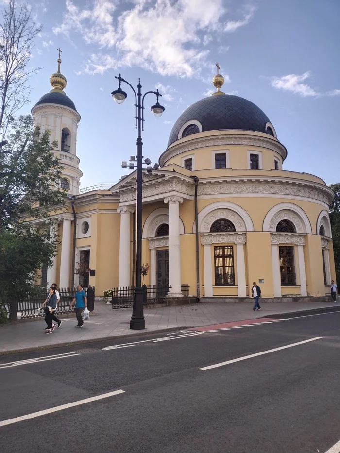 Sorrow Church on Bolshaya Ordynka - My, Temple, Mobile photography, Church, Moscow, Architecture