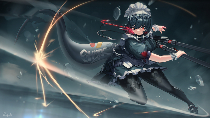 Акула в бою