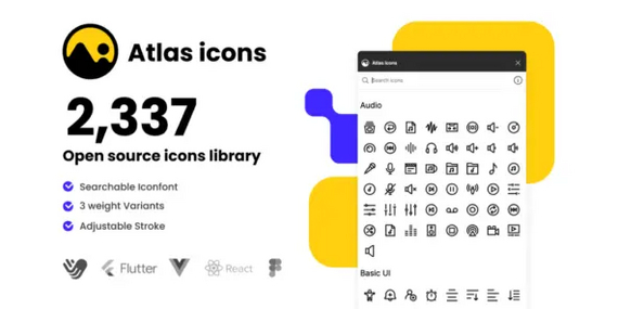 10 Figma libraries with icons. Part 2 - My, Design, Vector graphics, Graphic design, Web development, Web design, Longpost