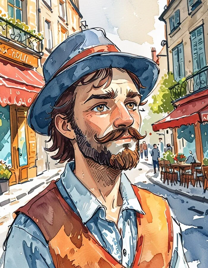 Watercolor Sketch Style v1.0 - watercolor sketches - My, Neural Networks, Artificial Intelligence, Neural network art, Stable diffusion, Longpost, Series Neurowarehouse