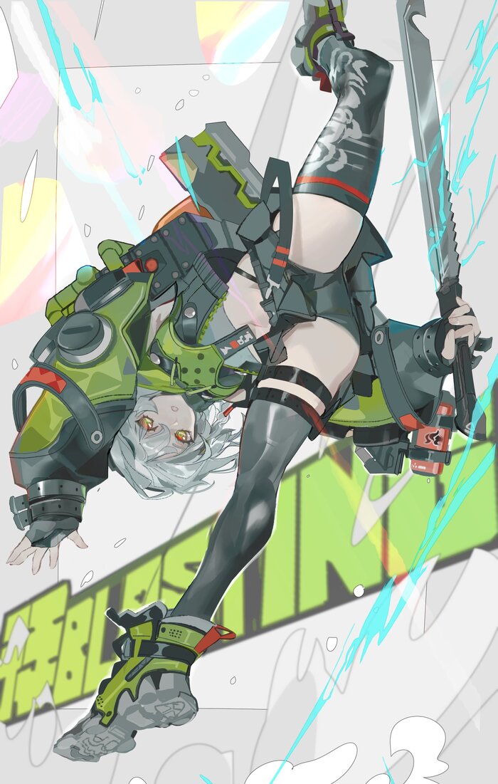  Nslacka, , , Anime Art, Zenless Zone Zero, Anby Demara (zzz)