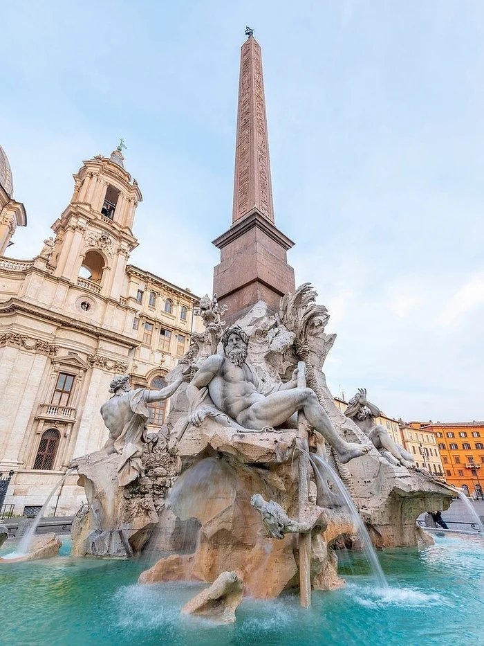 History of the Bernini Fountain - My, History (science), Cat_cat, Text, The Roman Empire, Italy, Fountain, Longpost