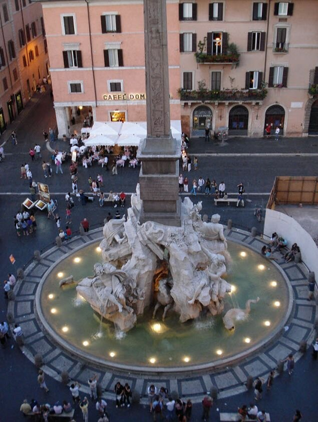 History of the Bernini Fountain - My, History (science), Cat_cat, Text, The Roman Empire, Italy, Fountain, Longpost