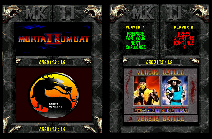 Mortal Kombat 2 - Roster ...   -  Mortal Kombat, , , , 