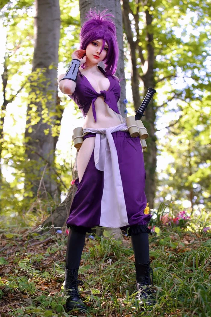 Yuzuriha from the anime Hell's Paradise - Cosplay, Girls, Astasiangel, Yuzuriha (Jigokuraku), Jigokuraku, VKontakte (link), The photo