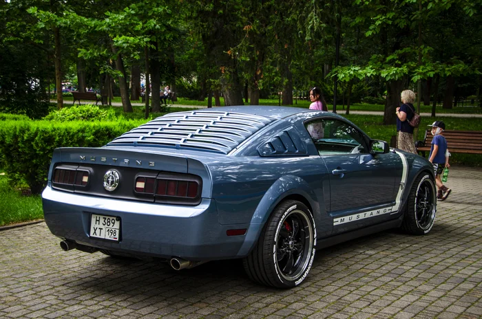 Ford Mustang in rare Windveil Blue - Ford mustang, Auto, Transport, Tuning, Muscle car, Ford, Longpost