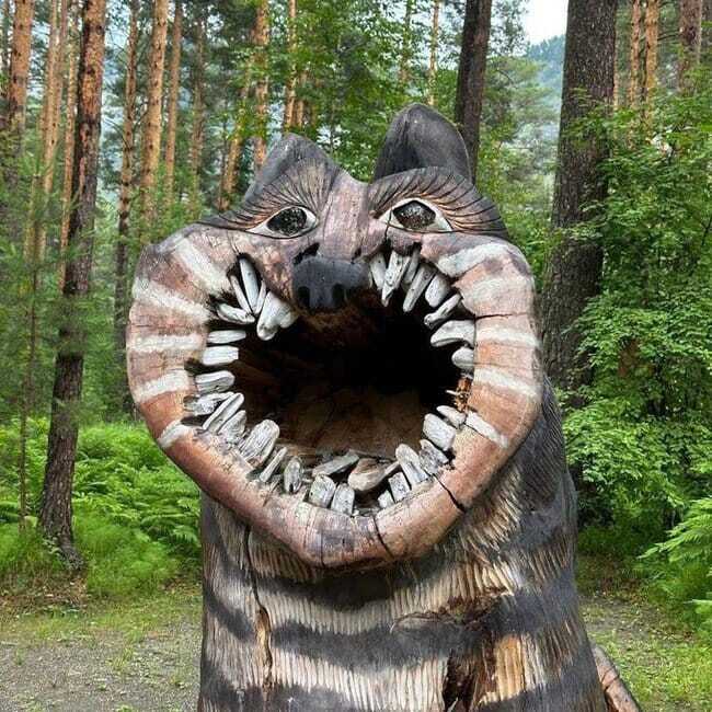 Dune in Russian - My, Dune, Yard art, Shai Hulud