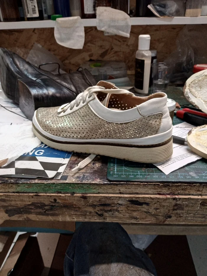 We are updating... - My, Shoe repair, Shoes, Longpost