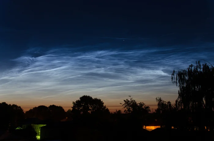 Wave about clouds, sunsets and in general - My, Clouds, Noctilucent clouds, A wave of posts, Summer, Gratitude, beauty, The photo, Toropets