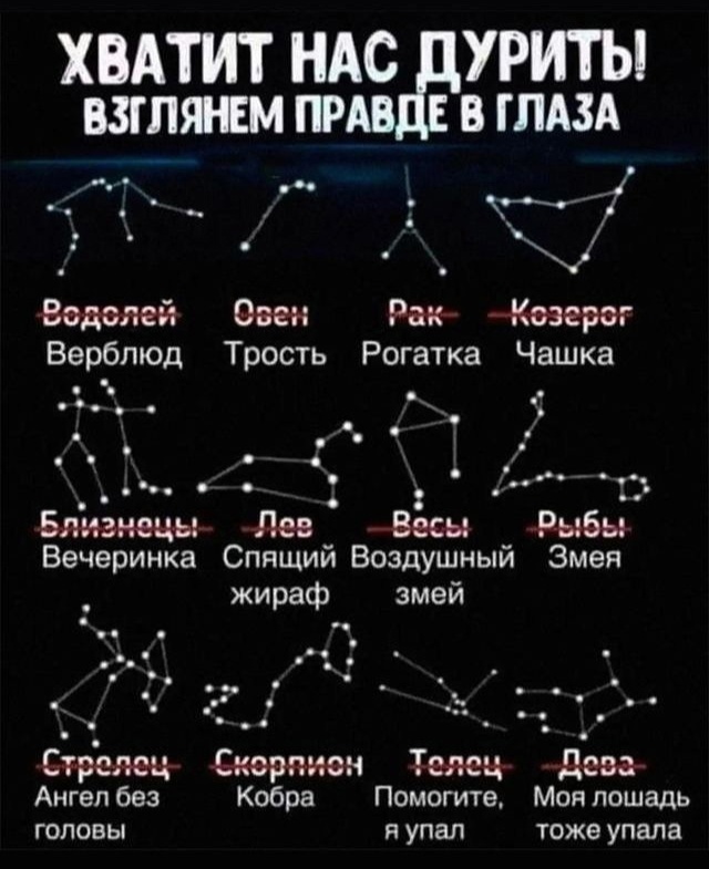 This is the truth - Humor, Memes, Images, Picture with text, Laughter (reaction), Stars, Zodiac signs, Longpost, Constellations