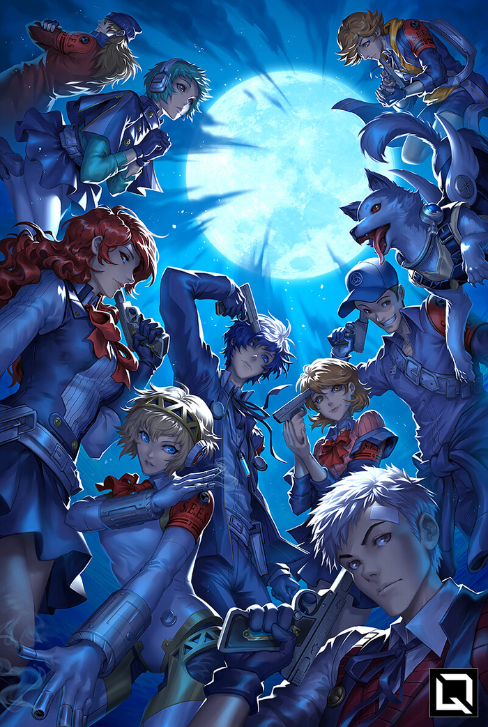  Anime Art, , , Quirkilicious, Persona, Persona 5, Persona 4, Persona 3, 