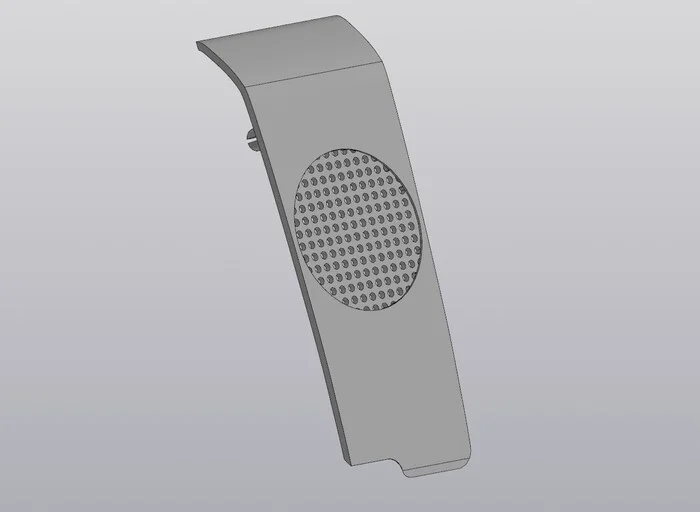 About the benefits of a 3D printer. Lost grids for computer speakers - no problem - My, 3D printer, 3D modeling, Rukozhop, 3D печать, Loudspeakers, Computer Repair