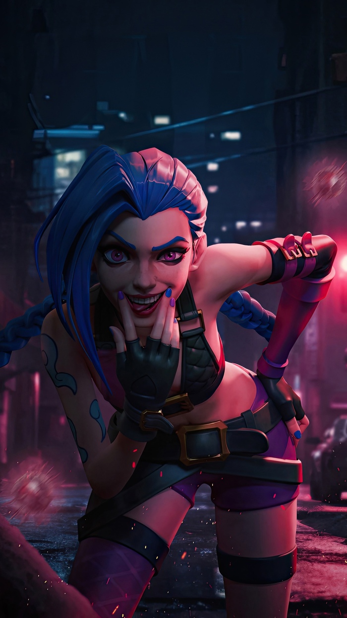   , Jinx, League of Legends,  