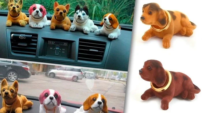 In the 2000s, in many cars these dogs shook their heads - Toys, Dog, Nostalgia, Memories, 2000s, Telegram (link)