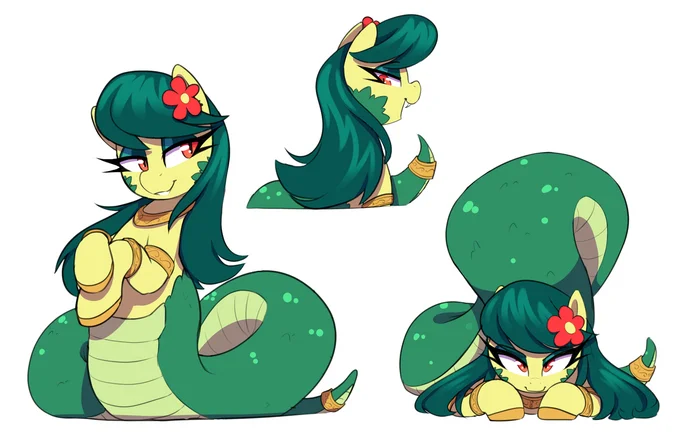 Snake - My Little Pony, Original Character, Thebatfang