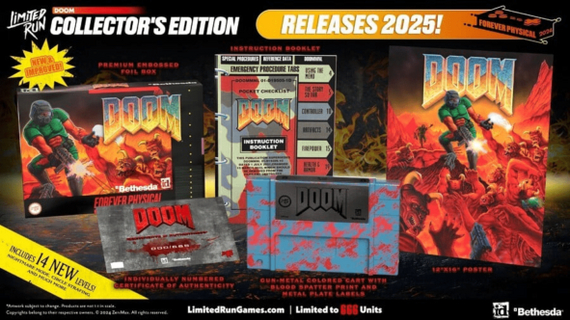 New old DOOM on the SNES game console - Doom, SNES, GIF, Twitter (link), Longpost