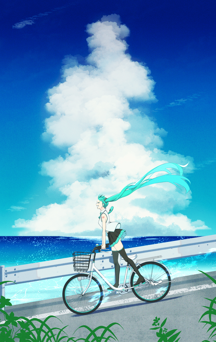   Hatsune Miku, Vocaloid, Anime Art, Vocaloid Art