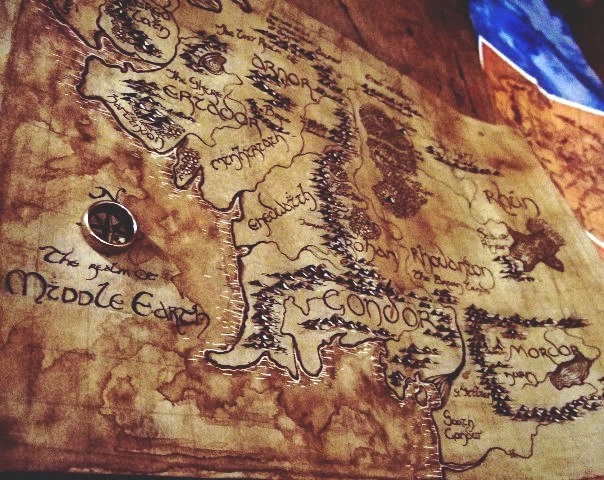 I have a hobby - drawing maps - My, Creation, Handmade, Tolkien, Art, Painting, Decor, Customization, Longpost, Needlework without process