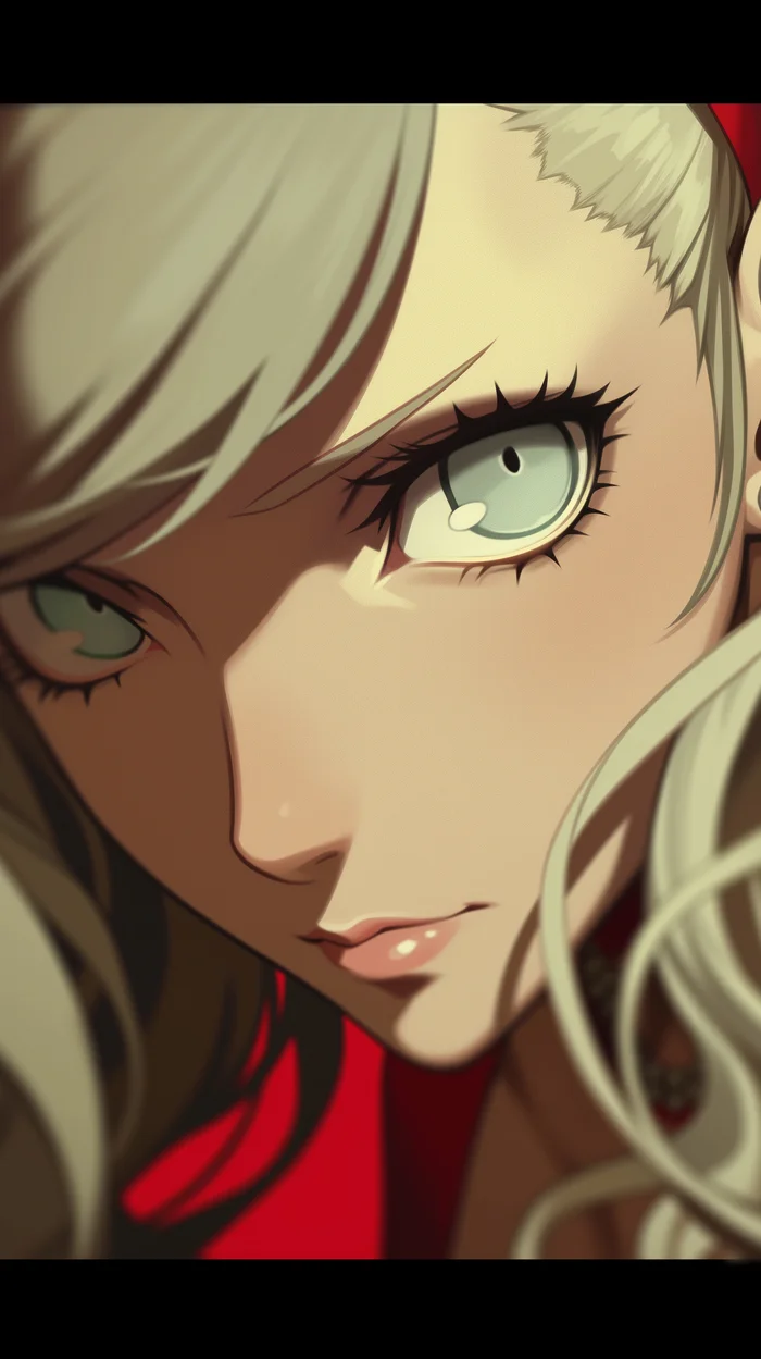 Ann - Art, Anime, Anime art, Persona, Persona 5, Games, Game art, Neural network art, Ann takamaki, Longpost