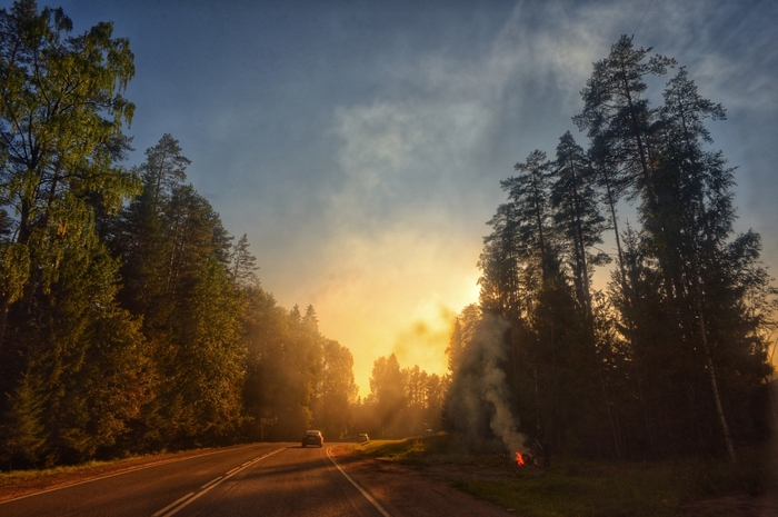 Что за костер?