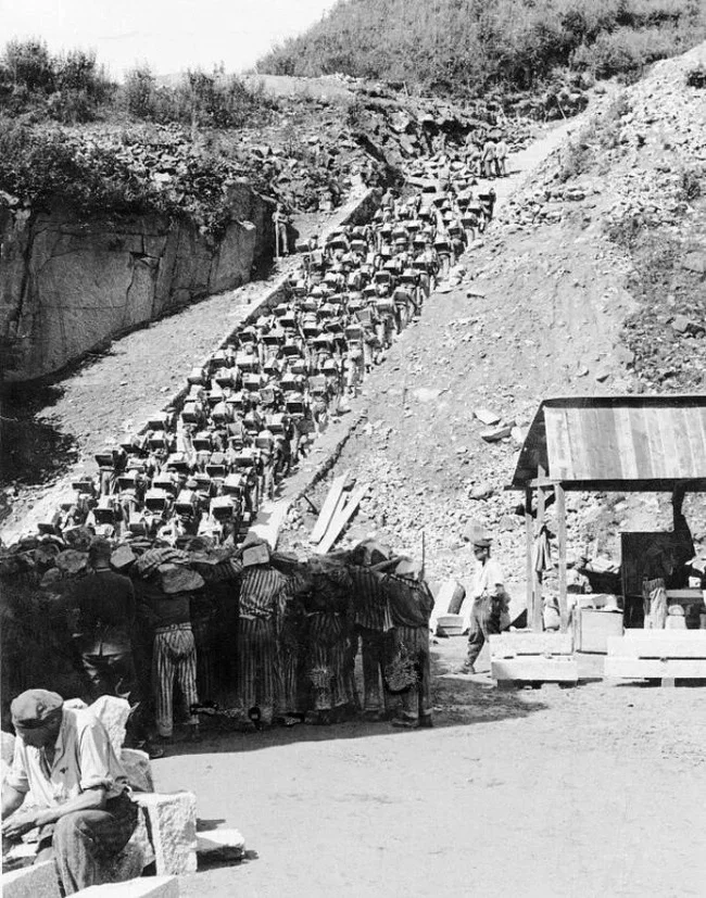 Mauthausen's famous Staircase of Death - History (science), Facts, Nauchpop, Informative, Nazism, Concentration camp, Video, Youtube, Longpost