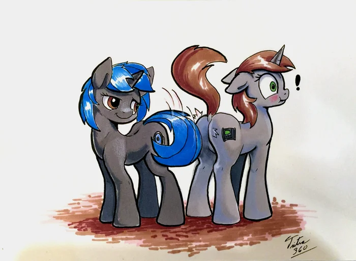 Whip - My little pony, Littlepip, Homage, Fallout, Fallout: Equestria