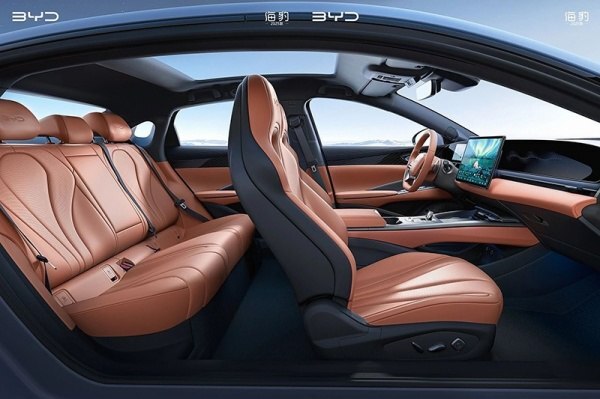 BYD Seal 2025 interior images published - Crossposting, Pikabu publish bot, Electric car BYD, Seal, Telegram (link)